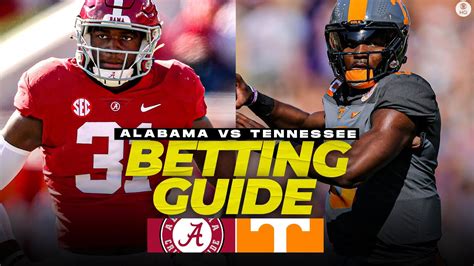 tennessee vs alabama betting line.